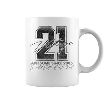 21 Year Old Vintage 2005 Limited Edition 21St Birthday Coffee Mug - Thegiftio UK