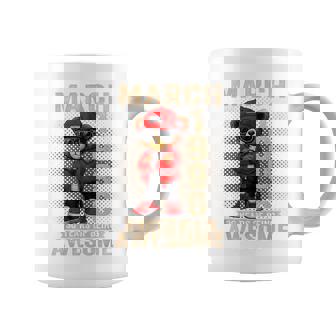 3月30日 誕生日 男性 女性 1996年 素晴らしいテディベア コーヒーマグ - Kawaiitshirt