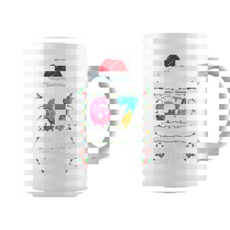 This My 67 Christmas Pajama 67 Meme Gen Alpha Boys Girls Tri-Blend Coffee Mug | Mazezy