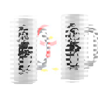 67 Six Seven Meme Xmas Penguin 67 Hand Sign Ns Boys Coffee Mug - Seseable