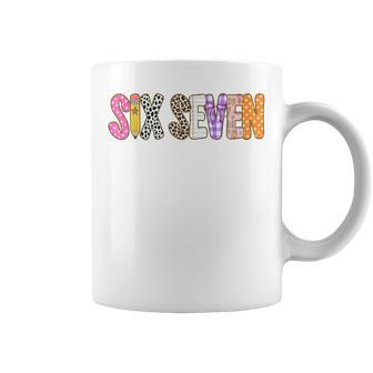 67 For Teachers 67 Meme Teacher Six Seven Coffee Mug - Thegiftio UK