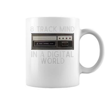 8 Track Mind In A Digital World Retro 70S 8Track Coffee Mug - Thegiftio UK