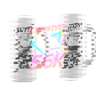 90年代 ノスタルジー レトロ 90年代 ダイヤルアップ インターネット ヴィンテージ コーヒーマグ - Kawaiitshirt