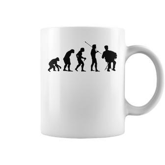 Acordeón Evolution Instrumento Musical Regalo Taza de café - Regaloses
