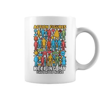 Action Figure Collector Toy Enthusiast Toy Collecting Coffee Mug | Mazezy