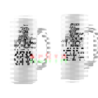 Africa's Big Five Kenya Wildlife For Kenyans Tank Top Coffee Mug | Mazezy