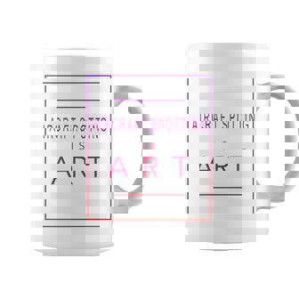 Aircraft Spotting Is Art Aircrafts Aesthetic Hobby Premium Coffee Mug | Mazezy