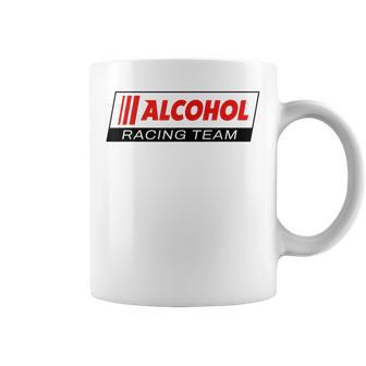 Alcohol Racing Team X Deliciosas Cervezas Cervezas & Carreras De Coches Taza de café - Regaloses