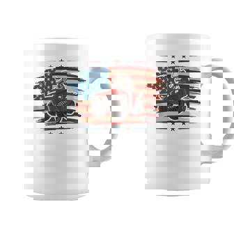 American Quad Driver Quad Bike 4 Wheeler ATV Tank Top Coffee Mug | Mazezy