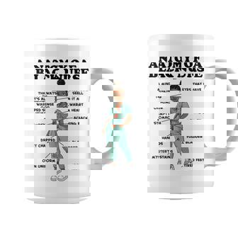 Anatomy Of A Black Nurse Coffee Mug | Seseable CA