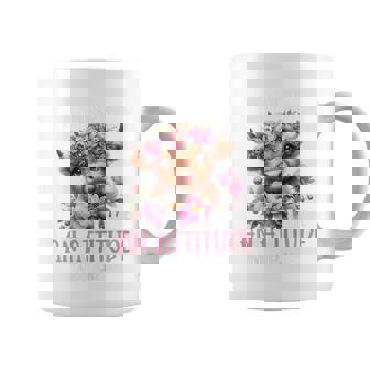 Apparently I Have An Attitude Who Knew Highland Cow Print Coffee Mug | Mazezy