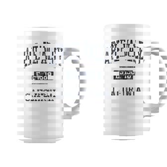 Apple Valley CA JN4 Vintage Athletic Blue Coffee Mug | Mazezy