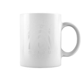 In April We Wear Red Instead Autism Awareness Acceptance Coffee Mug | Seseable UK
