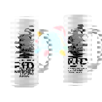 Astronomy Xmas Space Geeks Never Forget Pluto Coffee Mug | Mazezy