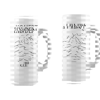 Atacama Desert Chile Minimalist City Skyline Travel Souvenir Coffee Mug | Mazezy