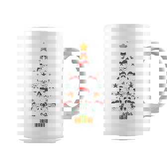 Theatre Masks Drama Actor Actress Christmas Tree Xmas Hat Coffee Mug | Mazezy