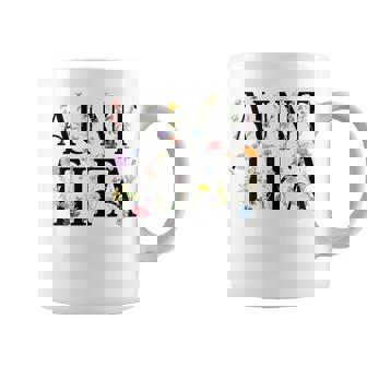 I Am Aunt Tifa Floral Flowers Aunt Tifa Aunt Tifa Coffee Mug | Seseable UK