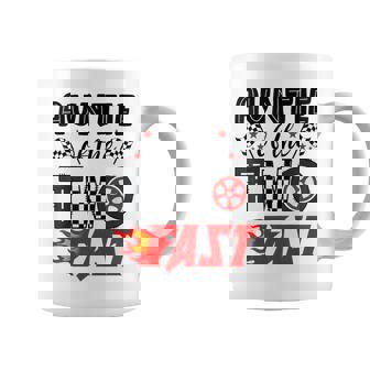 Auntie Of The Two Fast 2nd Birthday Racing Car Family Coffee Mug | Mazezy