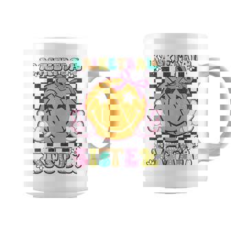 Basketball Sister Coquette Bow Basketball Lovers Girls Coffee Mug - Monsterry