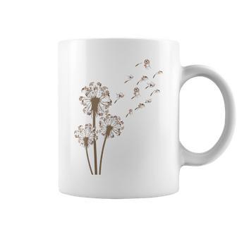 Beagle Flower Fly Dandelion Dog Lover Dog Dad Coffee Mug | Seseable CA
