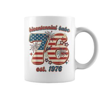 Bicentennial Babe 50Th Birthday Vintage 1976 Flag Coffee Mug - Thegiftio