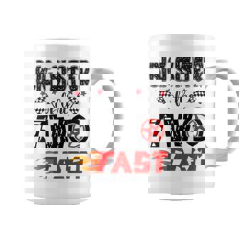 Big Sister Of The Two Fast 2Nd Birthday Boy Racing Car Tank Top Coffee Mug | Mazezy