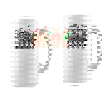 Bigfoot Santa Christmas Tree Lights Sasquatch Merry Christma Coffee Mug | Mazezy