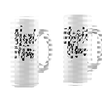 Blessed Mema Grandma Grandmother Saying Coffee Mug | Mazezy