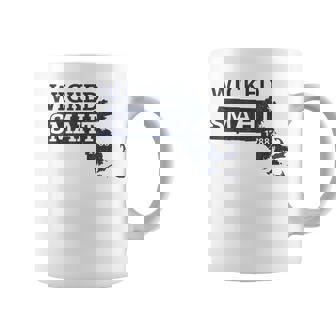 Boston Massachusetts Accent Home State Map Pride Coffee Mug | Mazezy