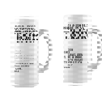 Breaded Physics Teacher Definition Shirt First Day Of School Coffee Mug | Mazezy