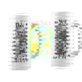 Brno Czechia Lion Beer Czech Republic Souvenir Coffee Mug | Mazezy