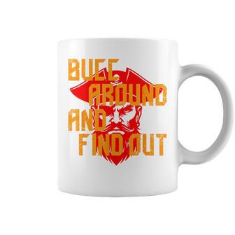 Bucc Around And Find Out Vintage Coffee Mug - Thegiftio UK