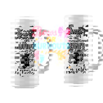 Burnouts Or Bows Papi Loves You Gender Reveal Party Coffee Mug | Mazezy