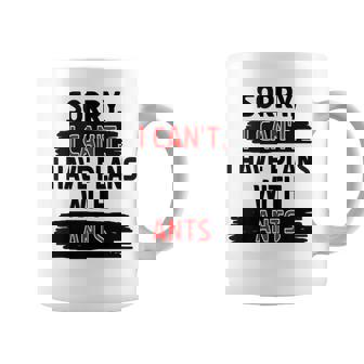 I Can’t Ants Joke Sarcastic Humor Insect Lover Tank Top Coffee Mug | Mazezy