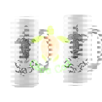 Cape Cod Massachusetts Beach Cute Loggerhead Turtle Tank Top Coffee Mug | Mazezy