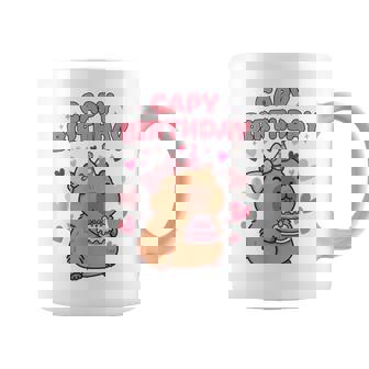 Capybara Birthday Girl Cute Capybara Animal Lovers Bow Party Coffee Mug | Seseable UK