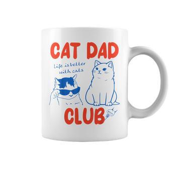 Cat Dad Club Grafica Angosciata Per Uomo Papà Tazze - Novitaregali