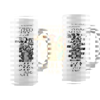 Catholic Girls Saints Joan Of Arc Rose Of Lima Philomena Coffee Mug | Mazezy