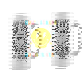 Checkered Don't Stress Do Your Best Test Day Teacher Student Coffee Mug - Monsterry