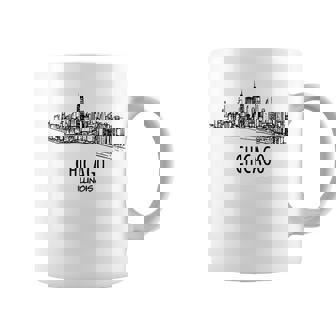 Chicago Illinois Skyline Buildings Architecture Souvenir Coffee Mug | Mazezy