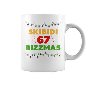 Christmas 67 Skibidi Rizzmas Xmas Rizz Gen Z Slang 6 7 Coffee Mug - Thegiftio UK