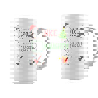 Christmas List Nice Naughty 6 7 Six Seven Meme 67 Xmas Coffee Mug - Thegiftio