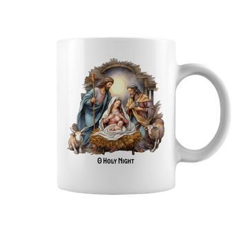 Christmas O Holy Night Xmas Coffee Mug - Thegiftio UK