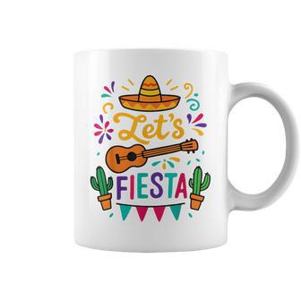 Cinco Mayo Lets Fiesta Toddler Girl Boy Mexican Squad Coffee Mug | Seseable CA