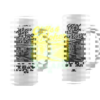 Cliffs Of Moher Ireland Retro Vacation Landmark Souvenir Coffee Mug | Mazezy