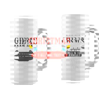 Co-Workers Are Like Christmas Lights They All Hang Together Tri-Blend Coffee Mug - Seseable