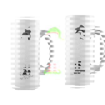 Coffee Drinking Elf Squad Xmas Family Matching Christmas Elf Coffee Mug - Thegiftio