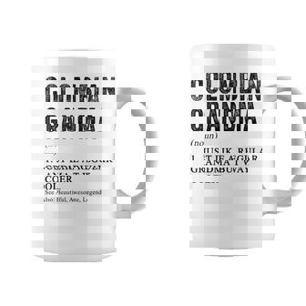 Colombian Grandma Definition For Colombian Women Coffee Mug | Mazezy