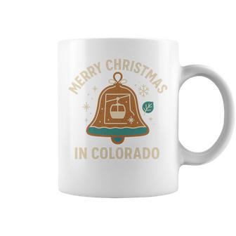 Colorado Bell Ski Lift Christmas Winter Holiday Fun Tri-Blend Coffee Mug - Thegiftio UK