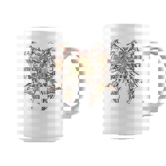 Coquette Bow Christmas Tree Holiday Xmas Girly Women Coffee Mug - Thegiftio